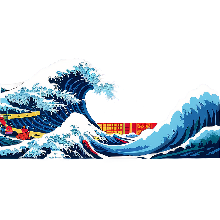 Japanese Sea Wave Png 78