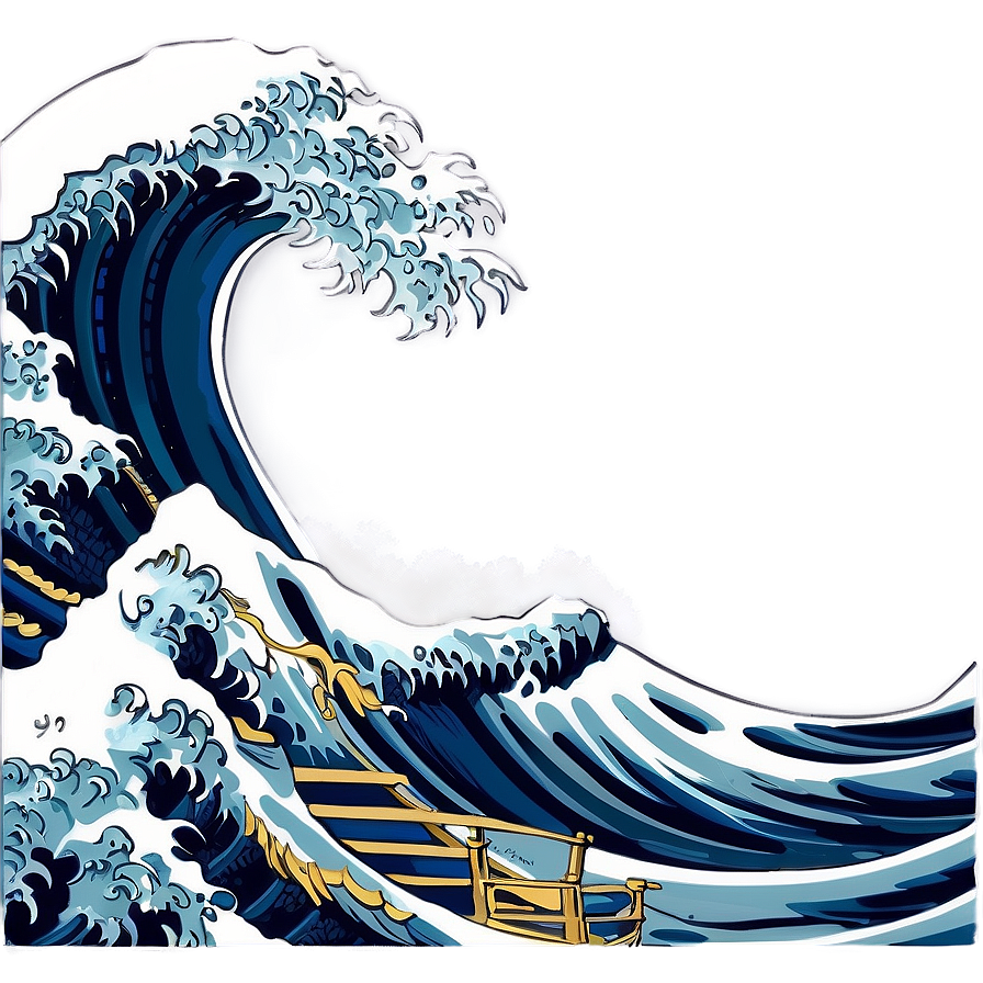 Japanese Sea Wave Png Twg52