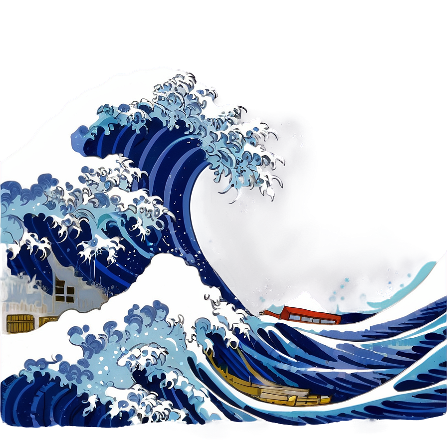 Japanese Wave Aesthetic Png Rii29