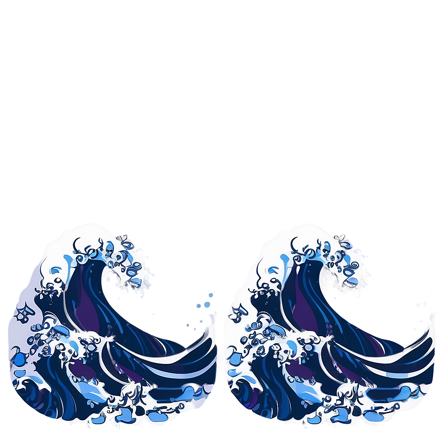 Japanese Wave Pattern Png Owb82