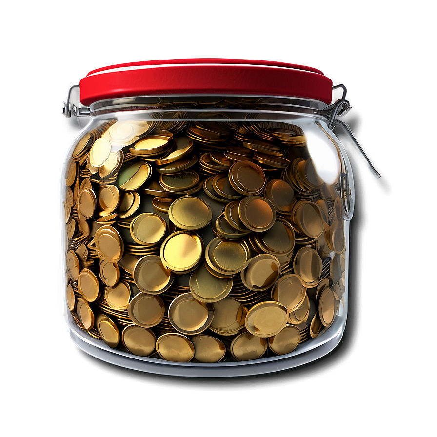 Jar Of Coins Png 45