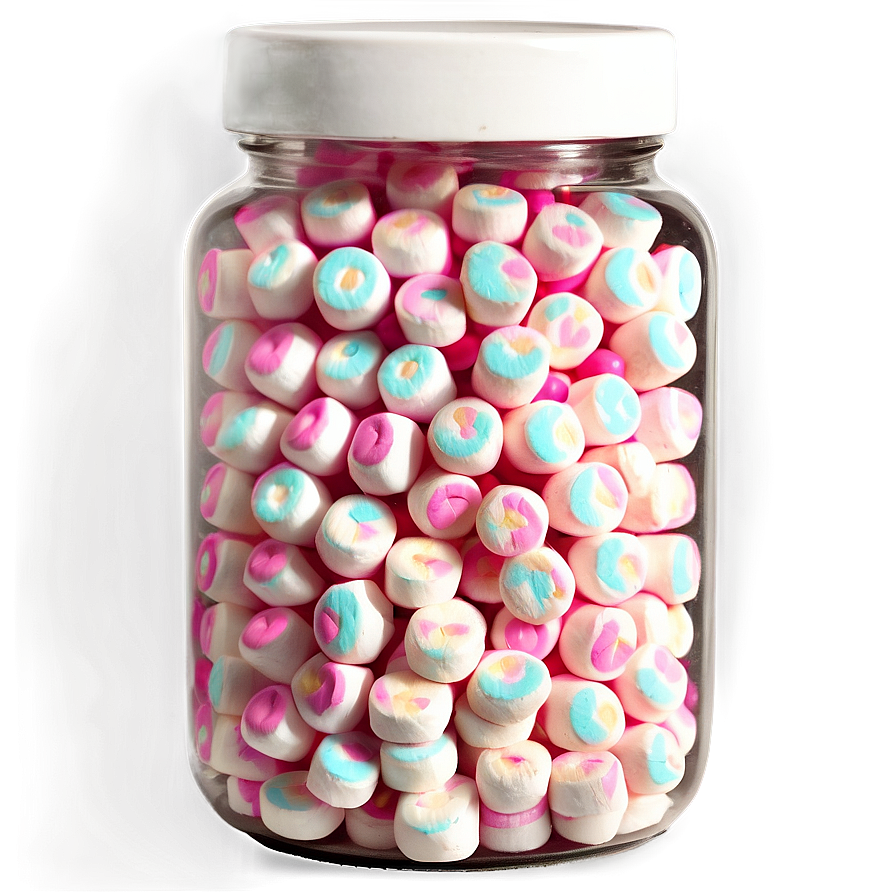 Jar Of Marshmallows Png Tvc
