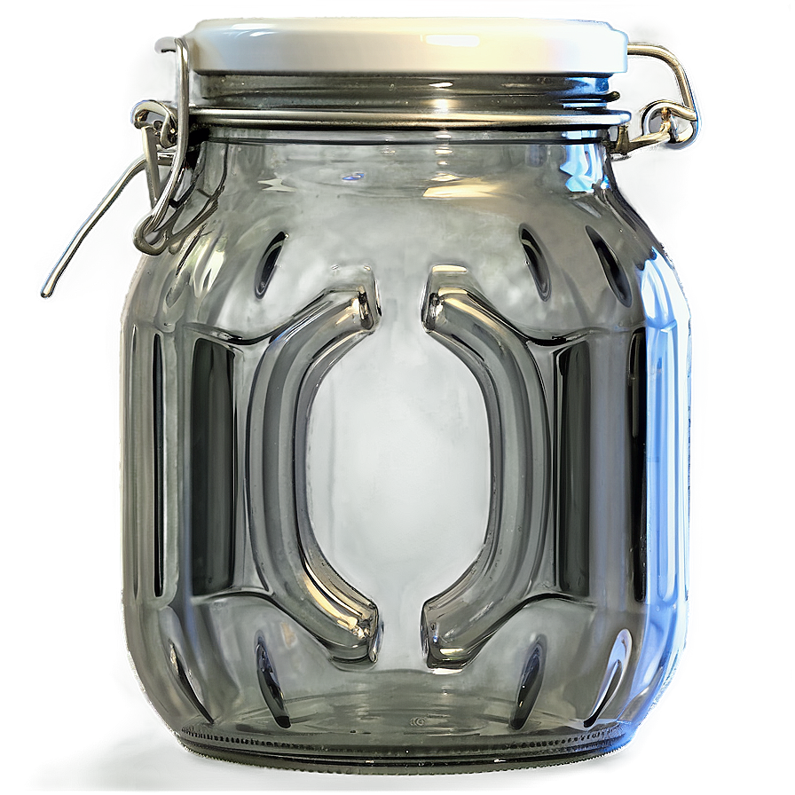 Jar With Clamp Lid Png Ijy16