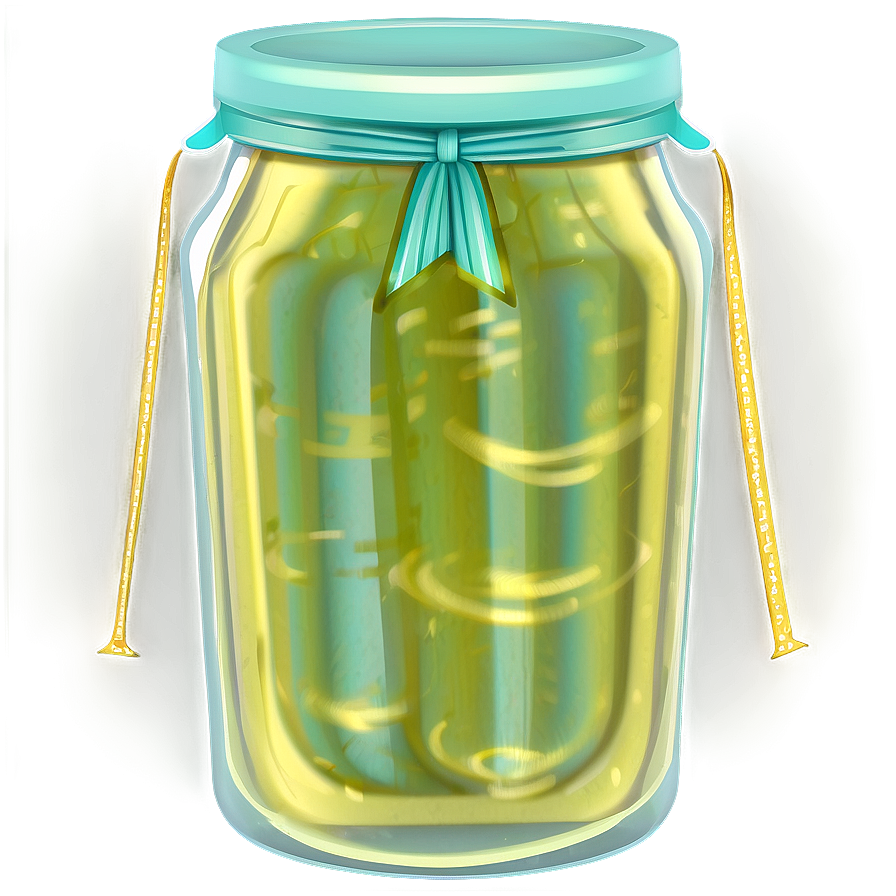 Jar With Ribbon Png 05242024