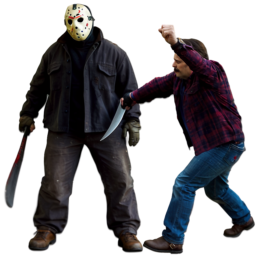 Jason Voorhees Chase Scene Png 05062024