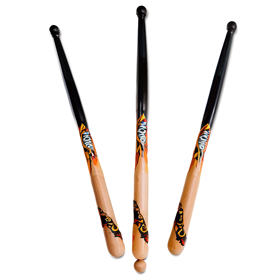 Jazz Drumsticks Sleek Png 88