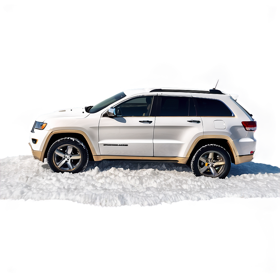 Jeep Grand Cherokee In Snow Png Ilr