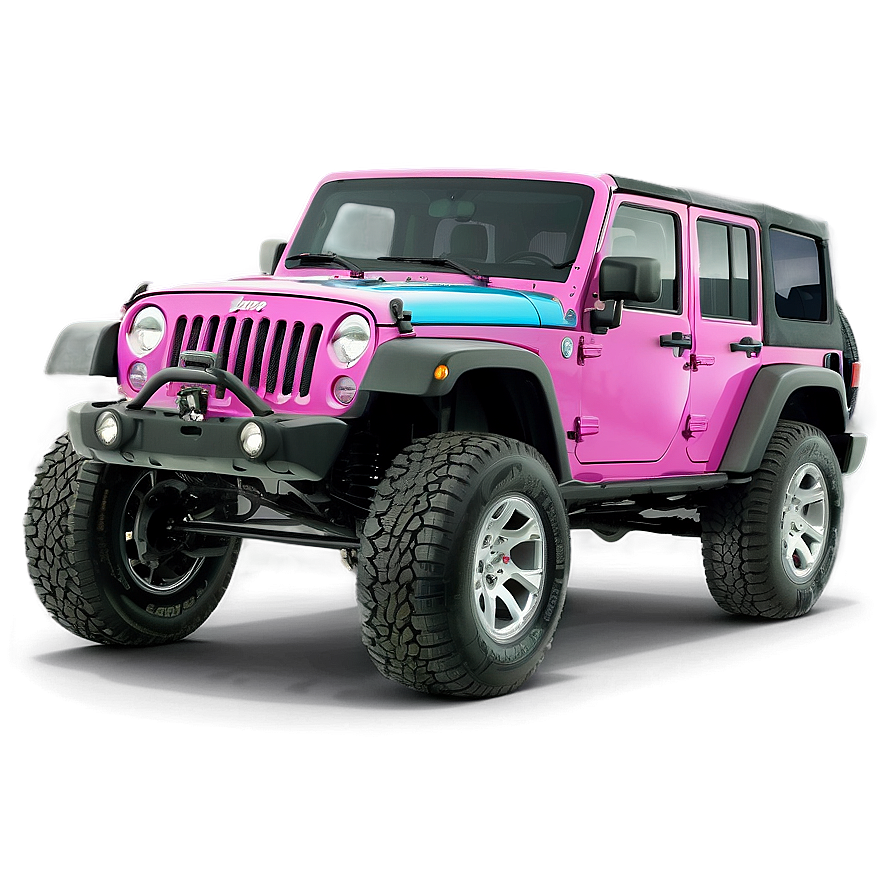 Jeep Wave Colorful Artwork Png Ehp