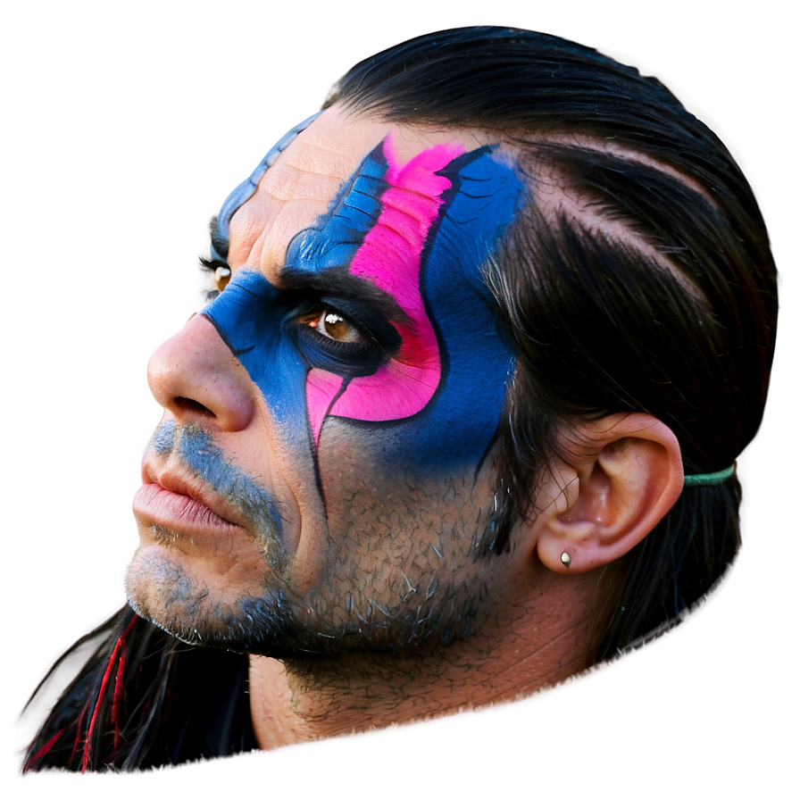 Jeff Hardy Face Paint Png Rjb