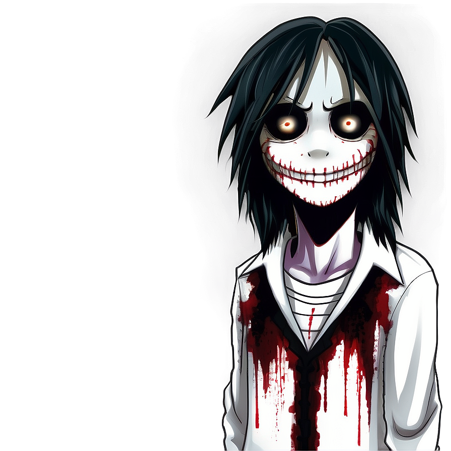 Jeff The Killer In The Dark Png 06252024