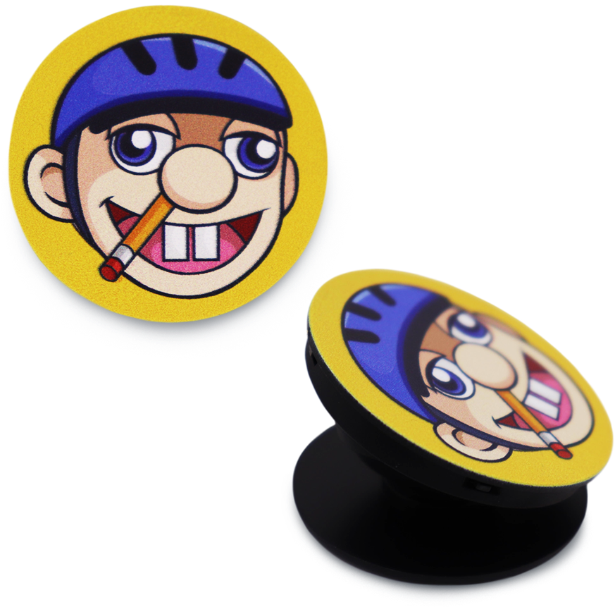 Jeffy Character Pop Socket Design