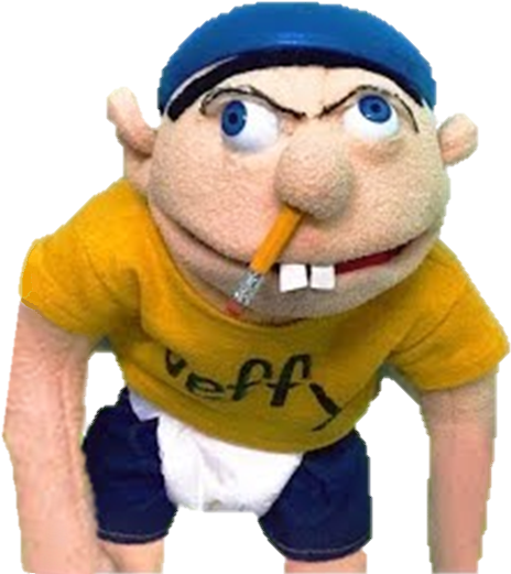 Jeffy Puppet With Pencilin Nose