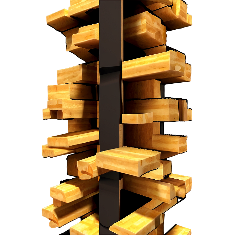 Jenga Tower Collapse Png Pgn