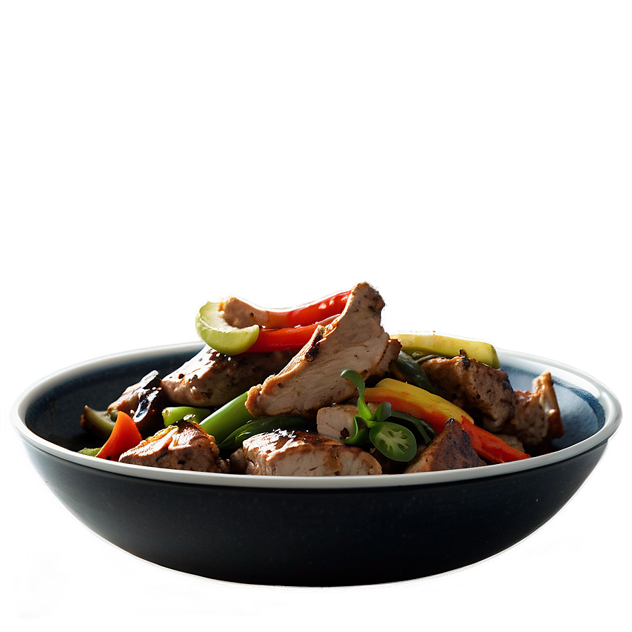 Jerk Chicken Stir Fry Quick Png 40