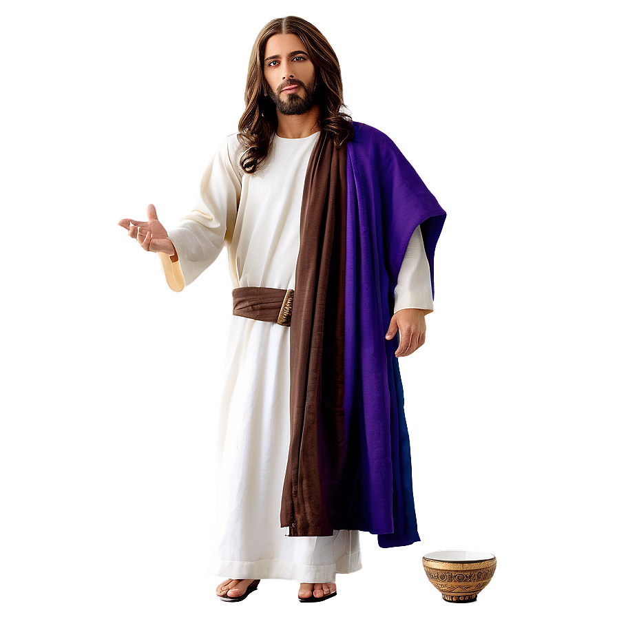 Jesus And The Rich Young Ruler Png Cgm76