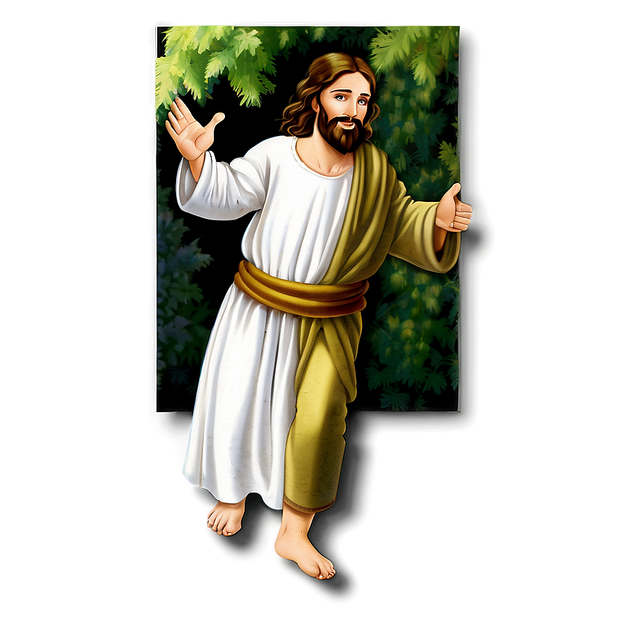 Jesus And Zacchaeus Png Fqi