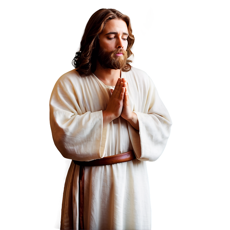 Jesus Christ In Prayer Png 05032024