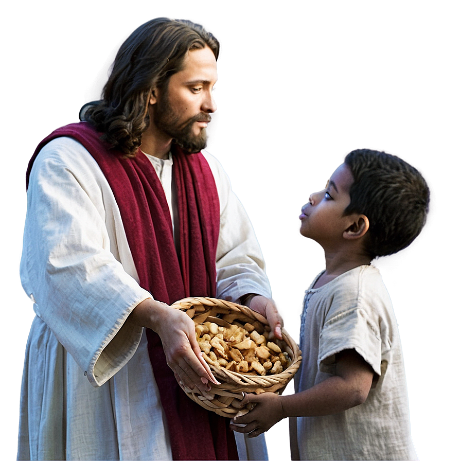 Jesus Feeding The 5000 Png 17