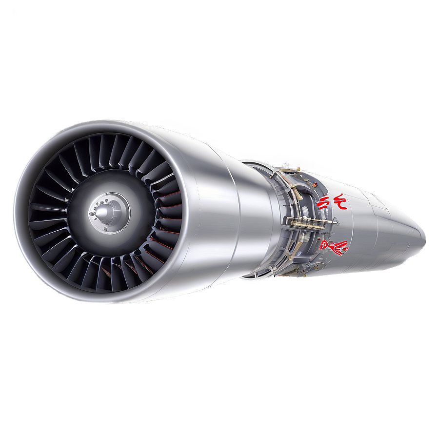 Jet Engine Aerodynamic Profile Png 06292024