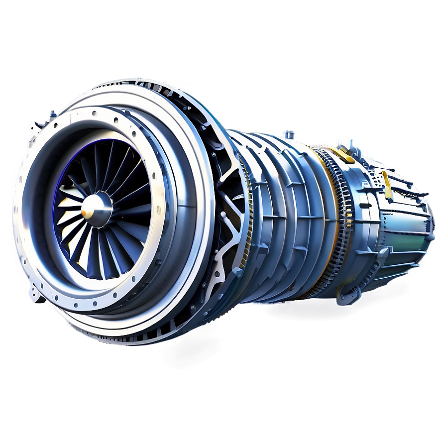 Jet Engine Components Layout Png 39