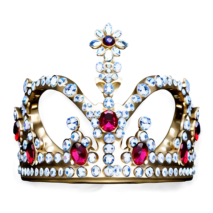 Jewel-encrusted Crown Png Ety49