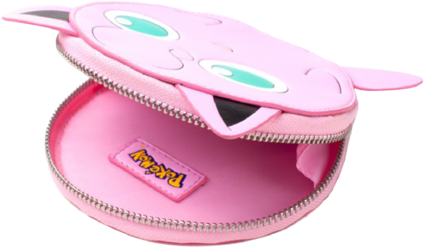 Jigglypuff Themed Pink Cosmetic Case