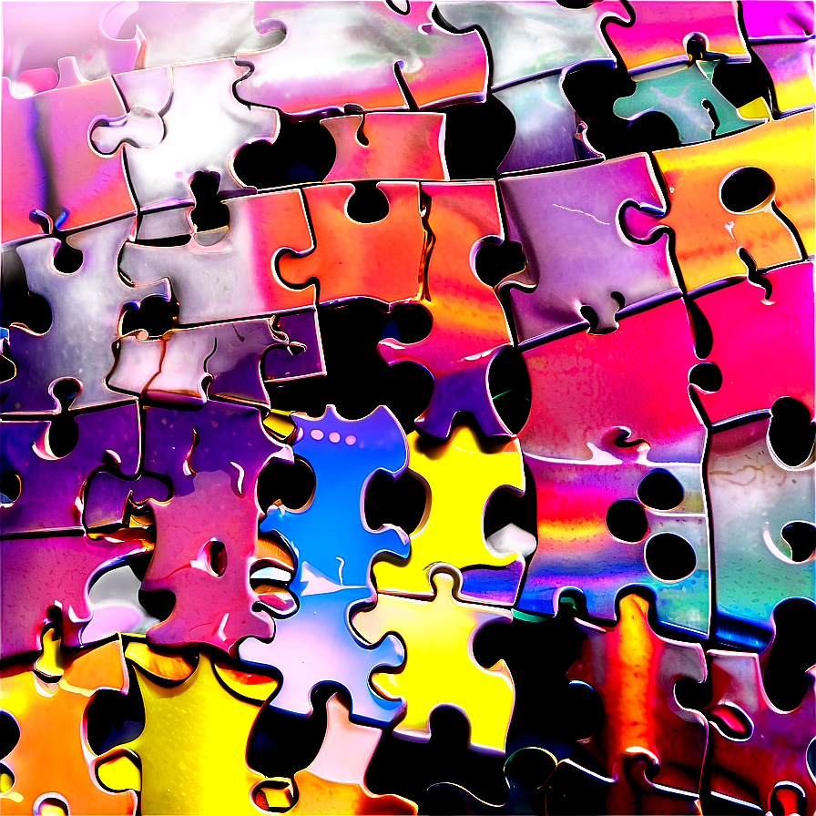 Jigsaw Puzzle Completion Celebration Png 68