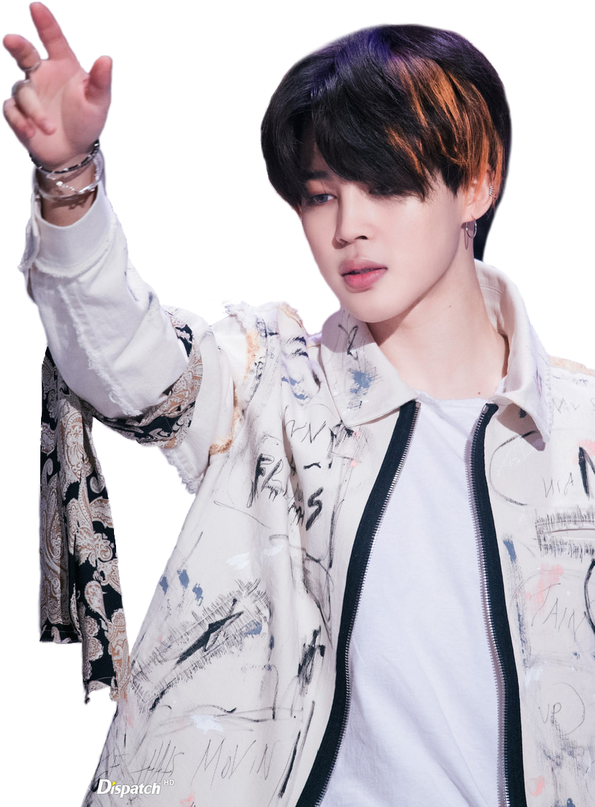 Jimin Peace Sign Pose