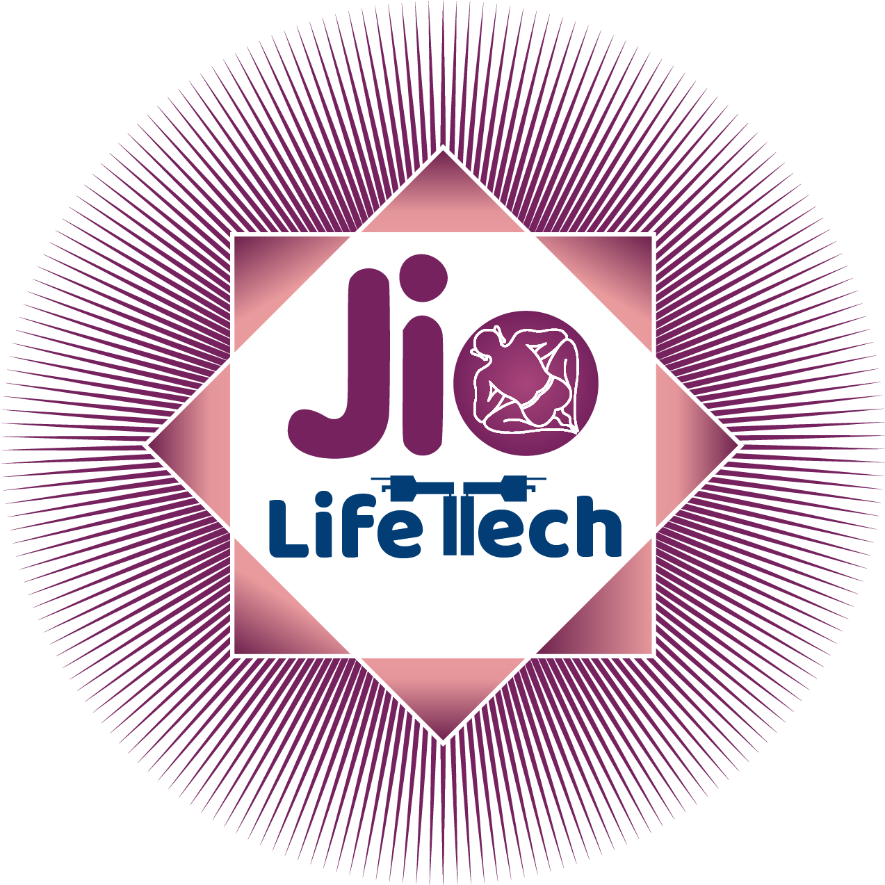 Jio Life Tech Logo Design