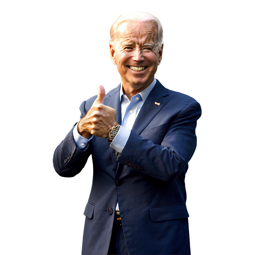 Joe Biden Thumbs Up Png Fag80