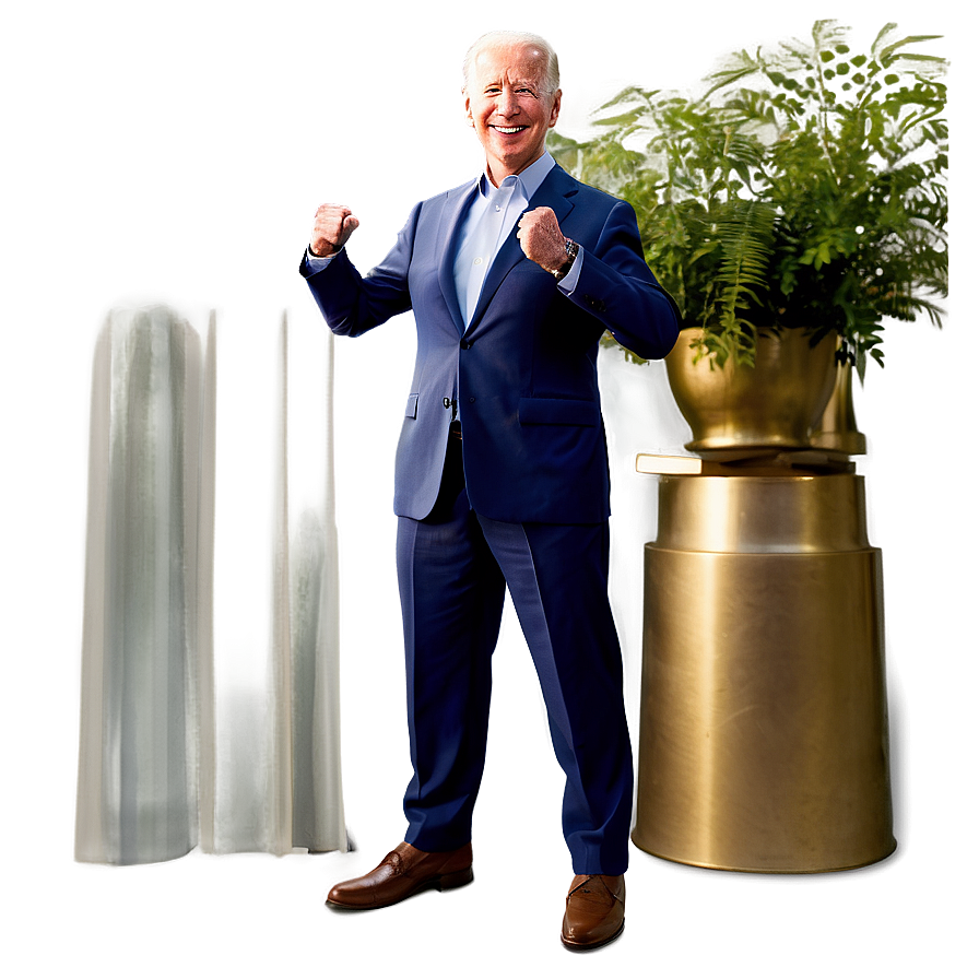 Joe Biden Victory Pose Png Foy85