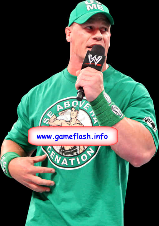 John Cena Speaking W W E Event