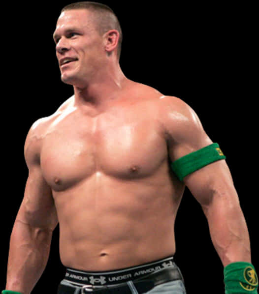 John Cena Wrestling Pose