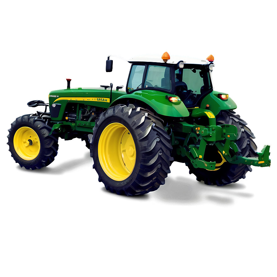 John Deere Modern Tractor Model Png Xwi