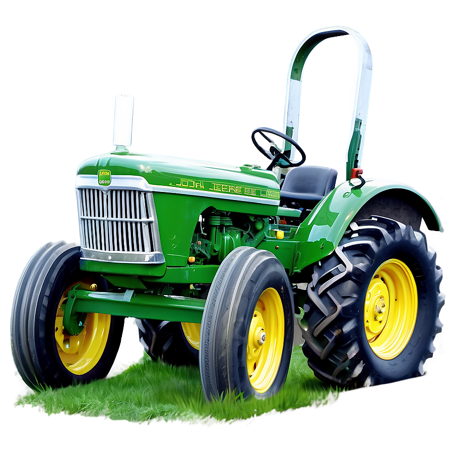 John Deere Tractor Classic Design Png 2