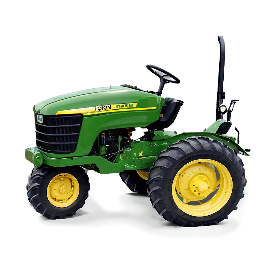 John Deere Tractor With Front Basket Png Efw47