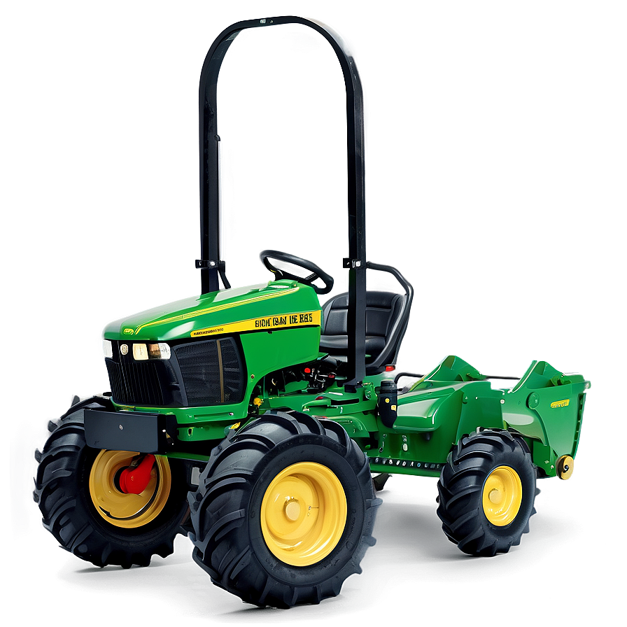 John Deere Tractor With Plow Png Tfa