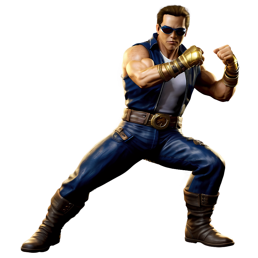 Johnny Cage Concept Art Png 21