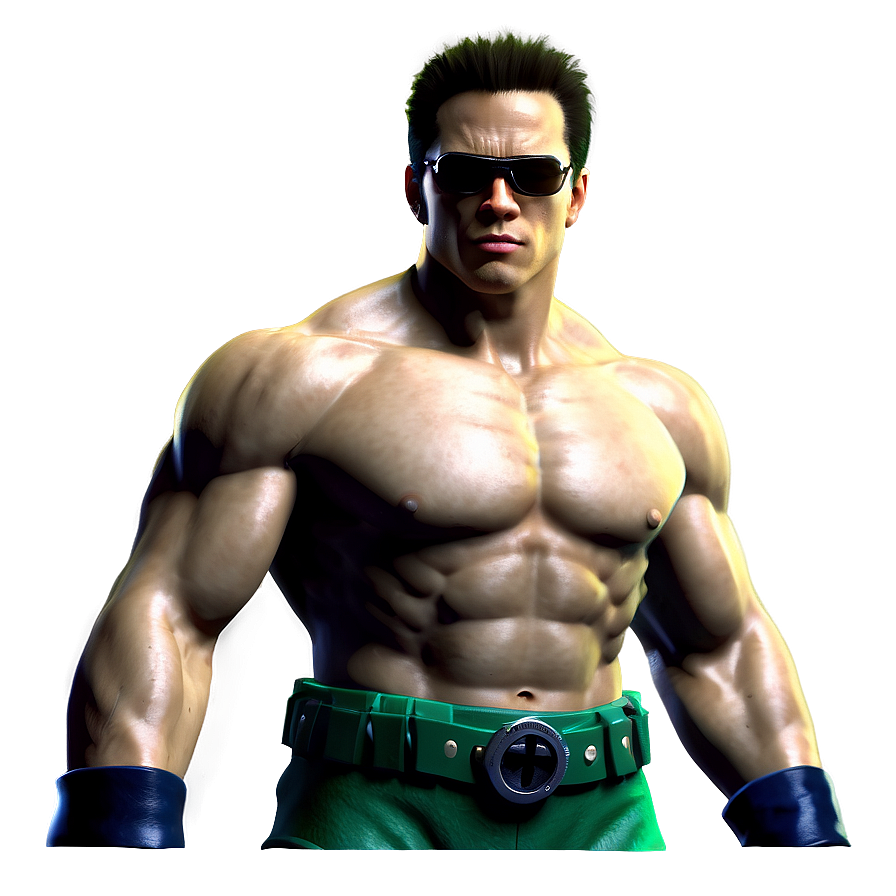 Johnny Cage Fan Art Design Png Jdy