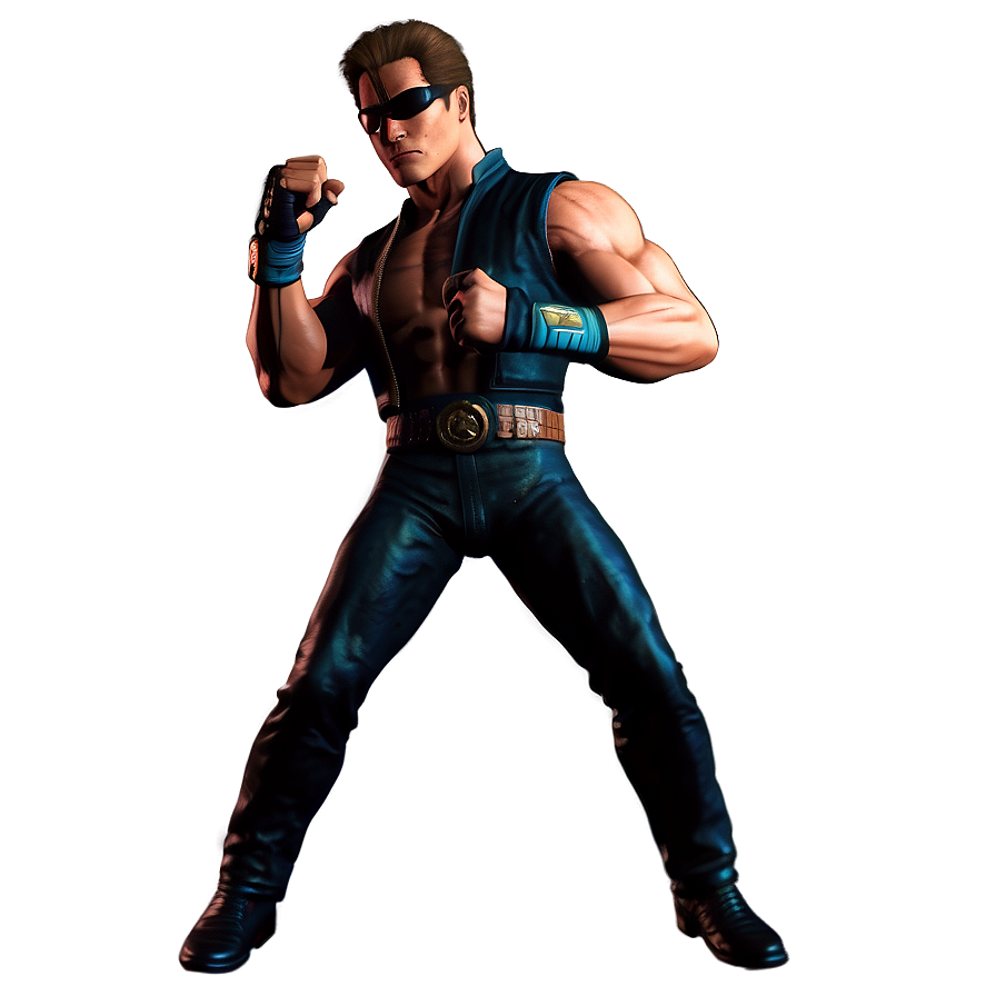 Johnny Cage In Action Scene Png 77