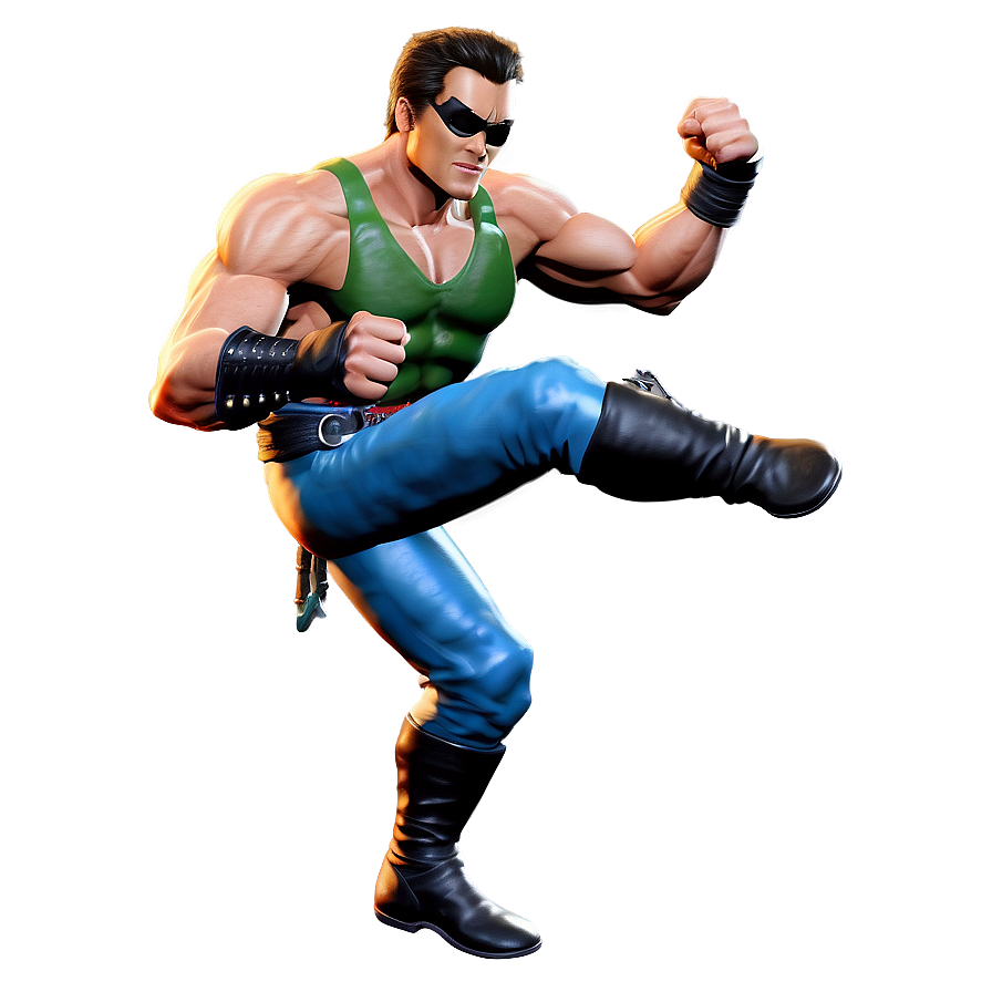 Johnny Cage Side Kick Png Ajp81