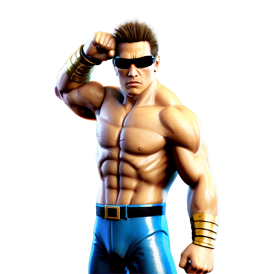 Johnny Cage Victory Stance Png Ind