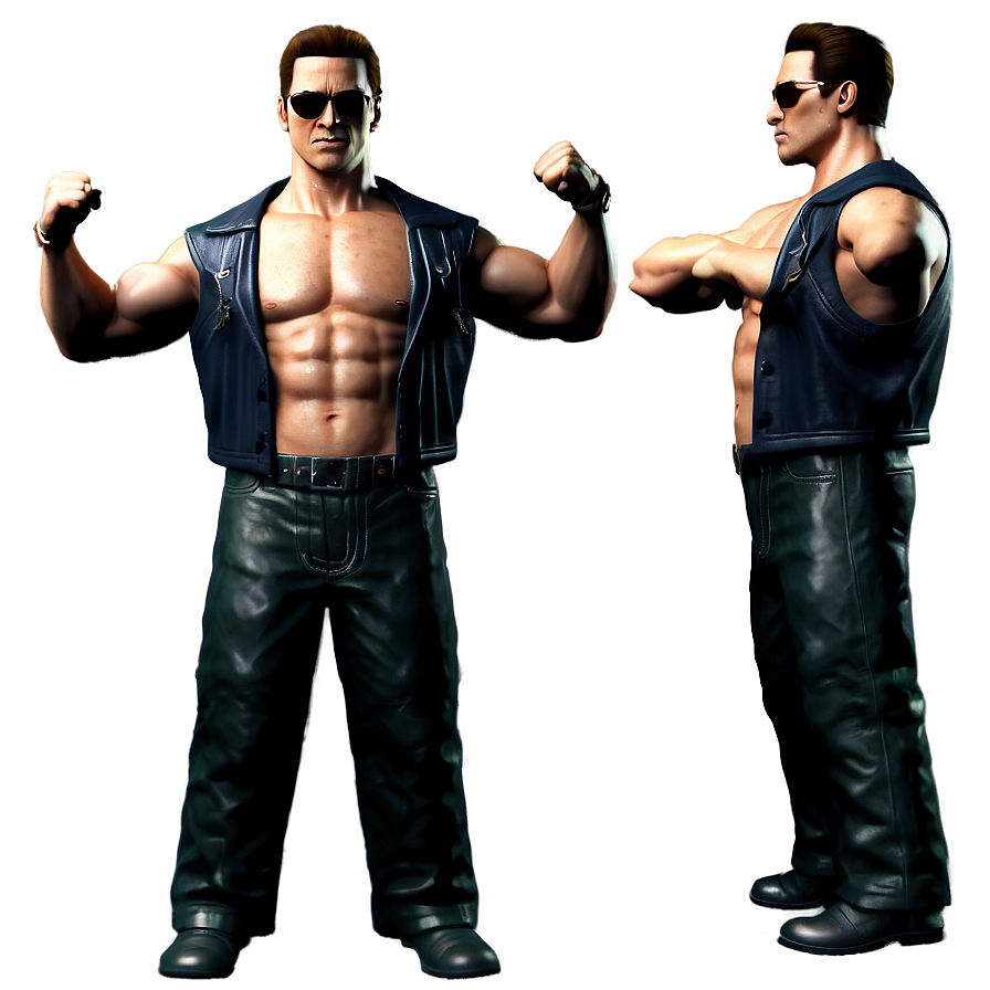 Johnny Cage Victory Stance Png Scu