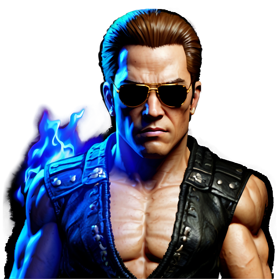 Johnny Cage Video Game Sprite Png 06292024