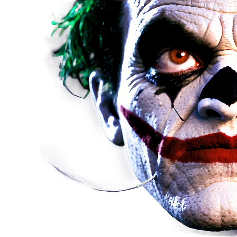 Joker Face Close-up Png Jdu