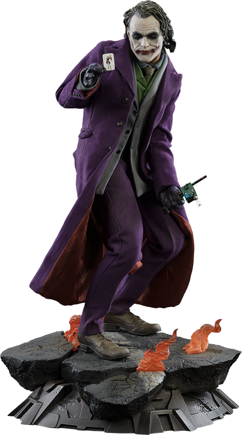 Joker Figure With Card