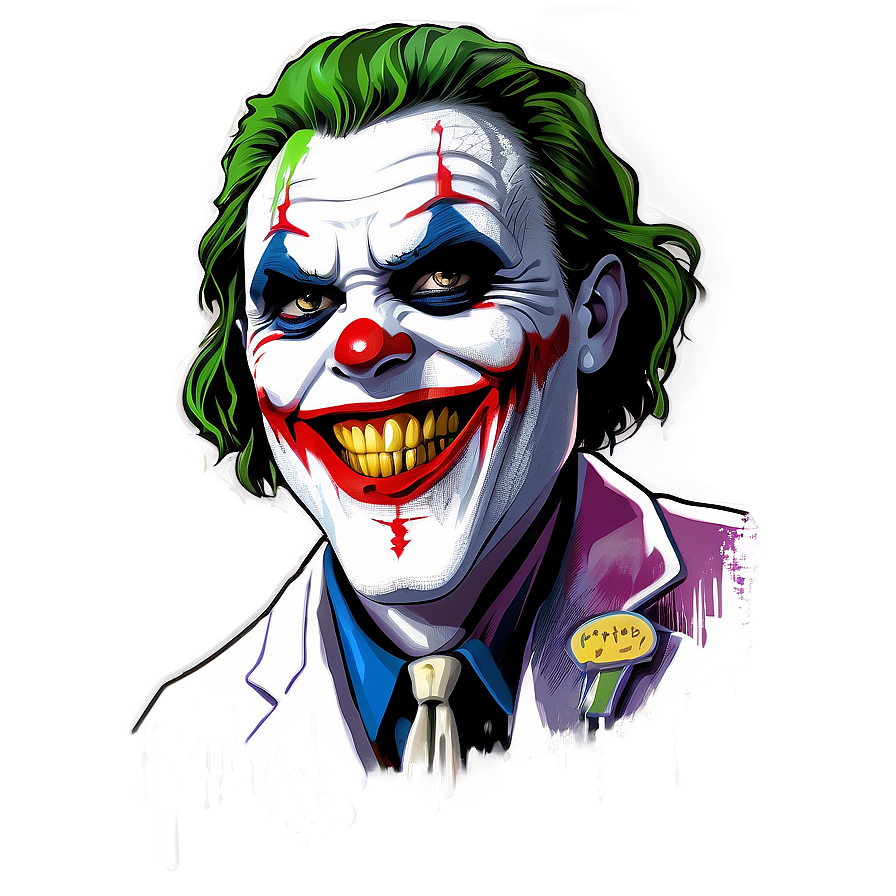 Joker Graffiti Style Png Okw