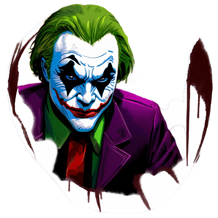 Joker Illustration Png 27