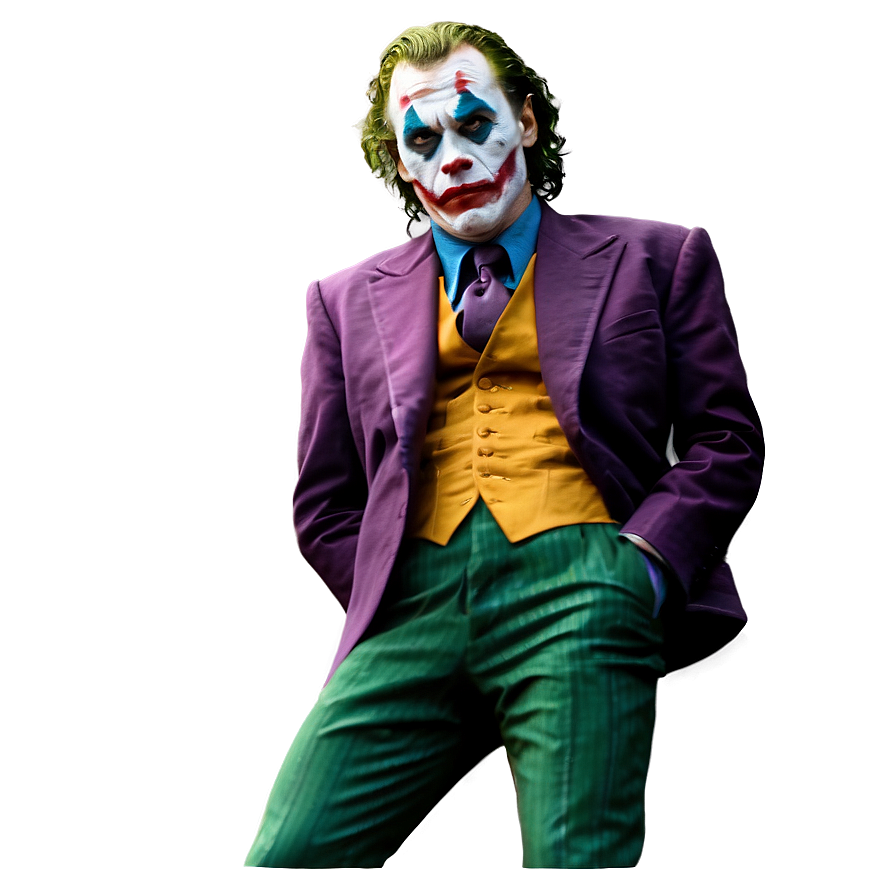 Joker In Action Png Ala