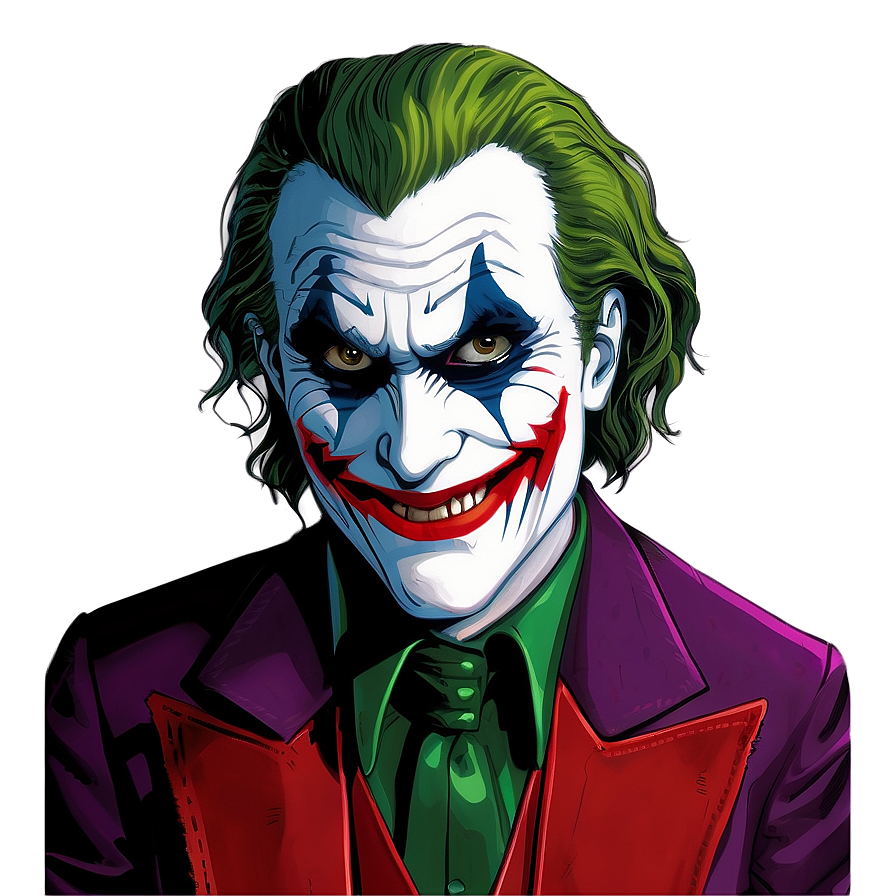 Joker's Diabolical Smile Png Tmu65